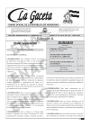 La Gaceta N° 35,659 del 17 de julio de 2021